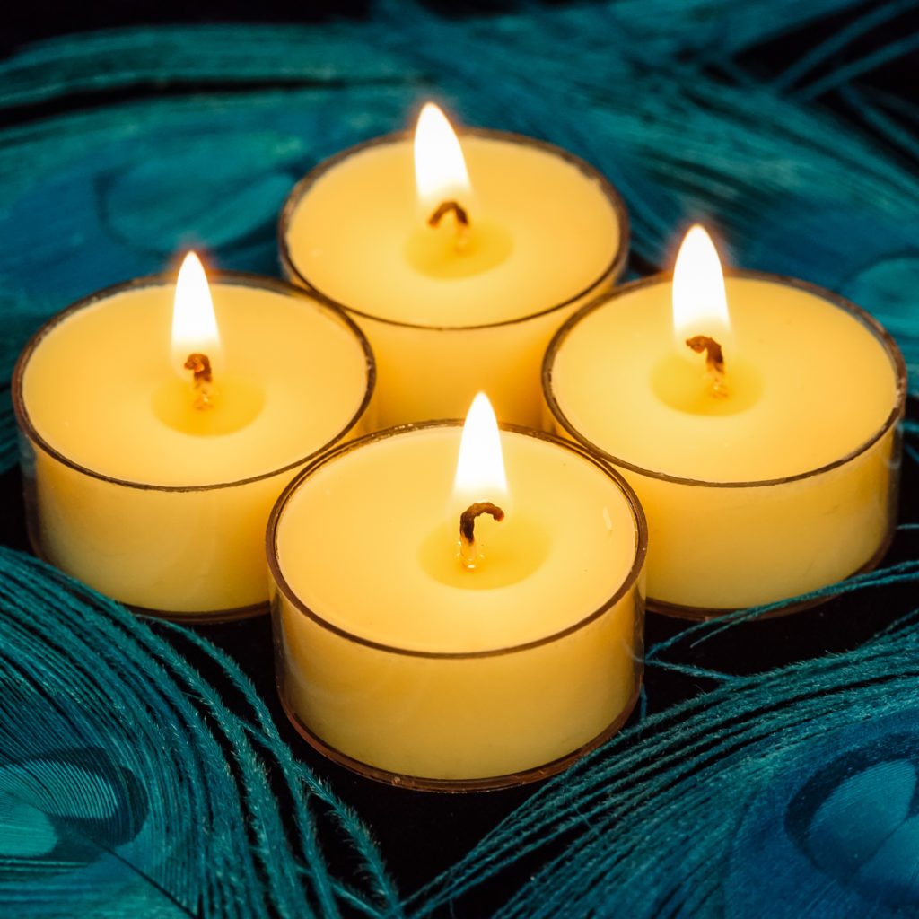 gratitude tealights