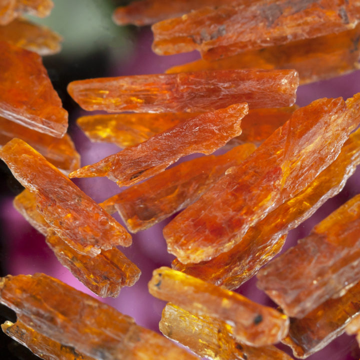 Natural Orange Kyanite Blade