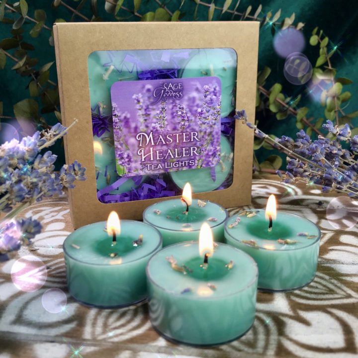 Master Healer Intention Tea Lights