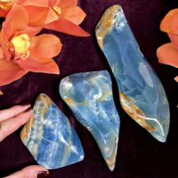 Lemurian Blue Calcite Free Form