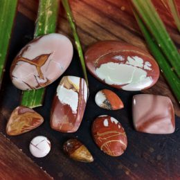 Grounding and Stabilizing Noreena Jasper Cabochons