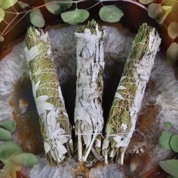 Large Cedar and White Sage Smudge Bundles