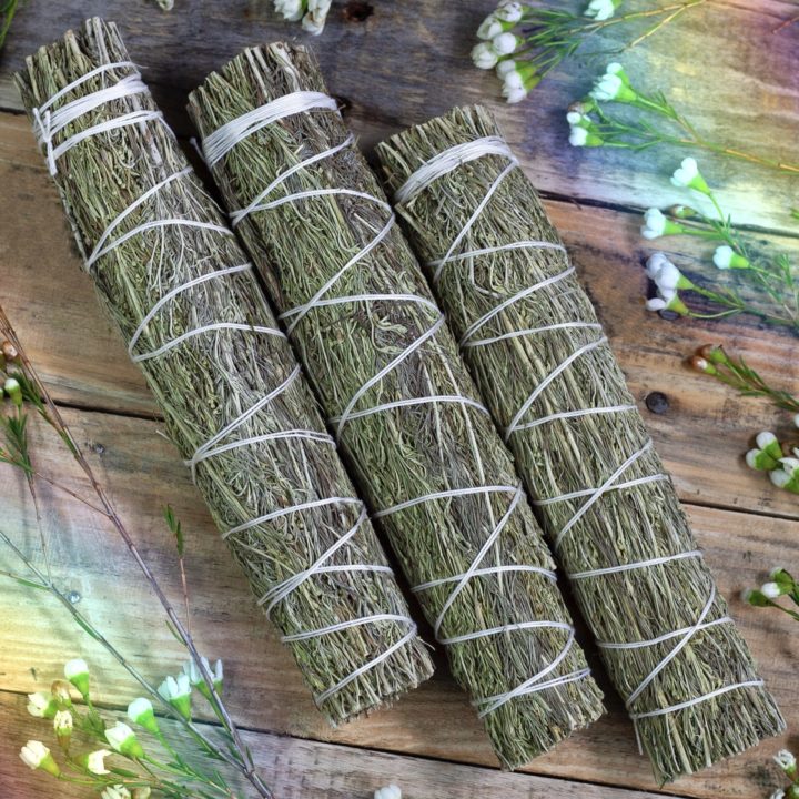 large desert sage smudge bundles