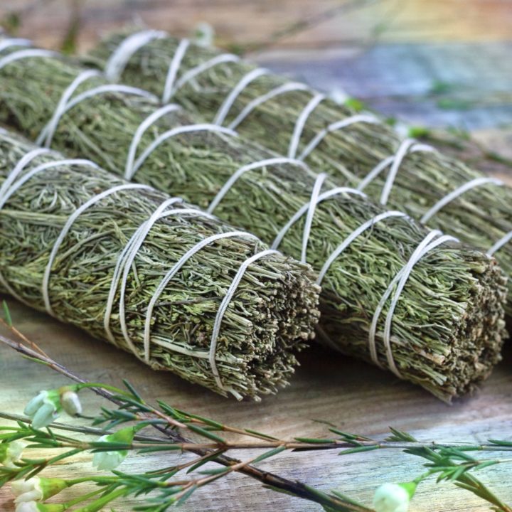 large desert sage smudge bundles