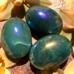 Aura Green Aventurine Palm Stones