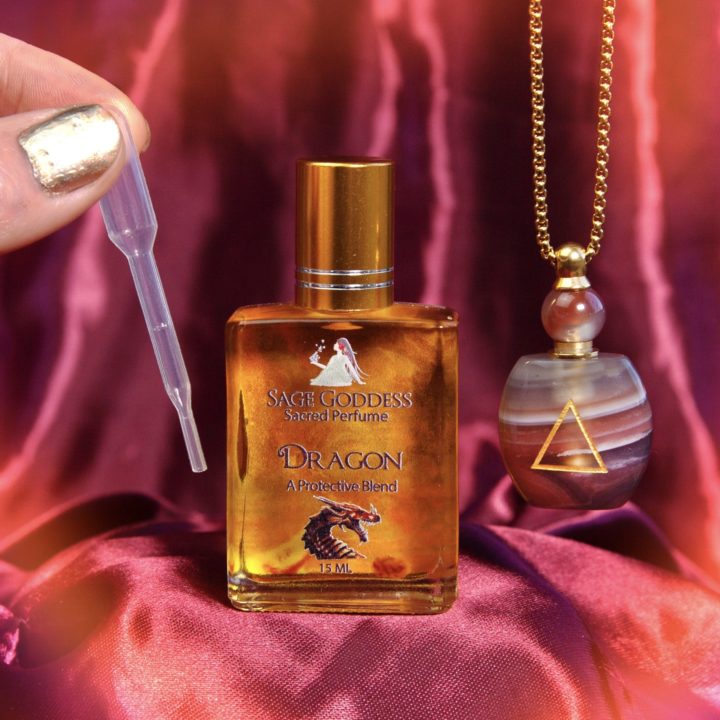 Dragon Fire Perfume and Pendant Duo