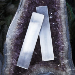 Selenite Moonlight Magic Wands