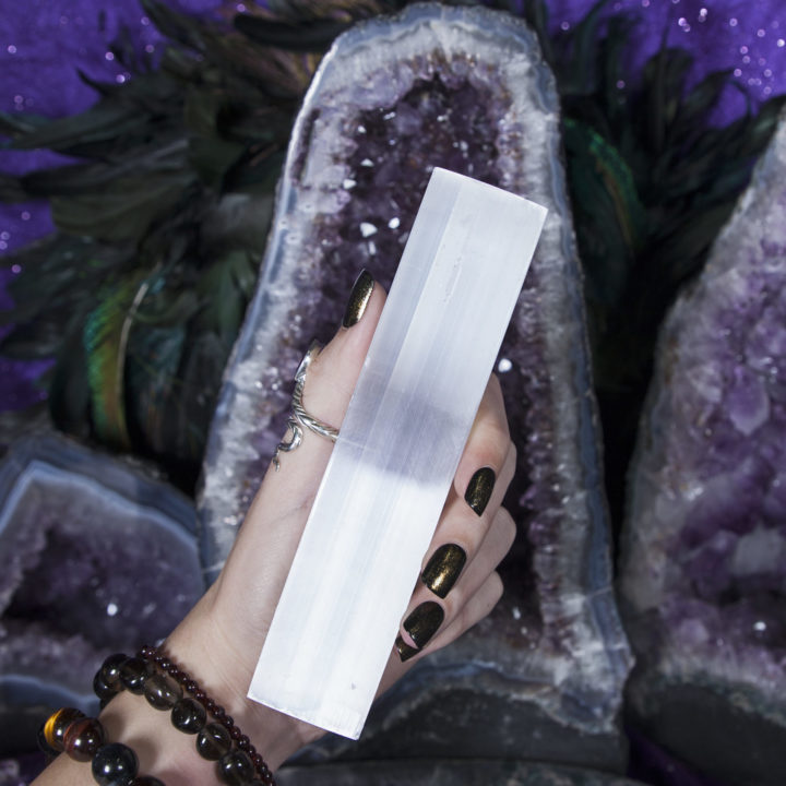 Selenite Moonlight Magic Wands