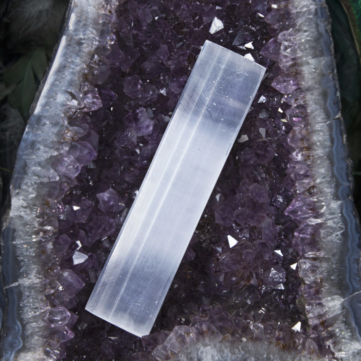 Selenite Moonlight Magic Wands