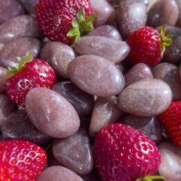 Tumbled Strawberry Quartz