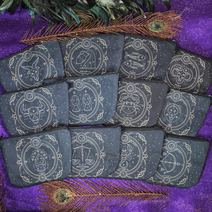 Zodiac Cosmetic Bags