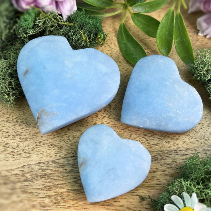 Angelite Angelic Communication Heart