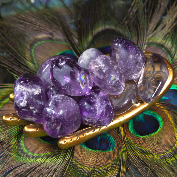 Large Tumbled Amethyst