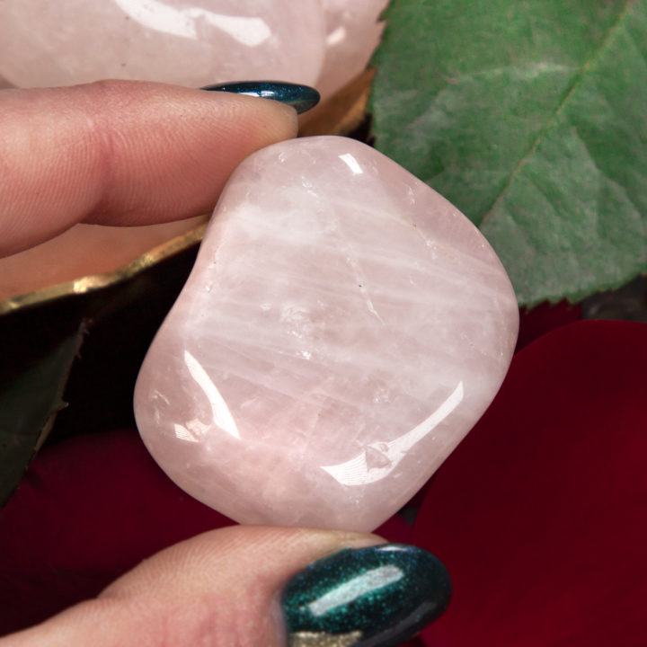 Large Tumbled Rose Quartz