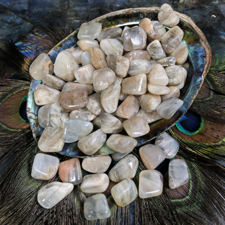 Medium Tumbled Moonstone