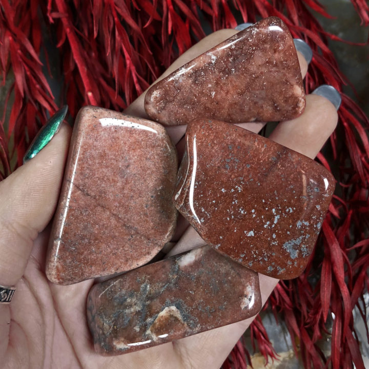 Large Tumbled Red Aventurine