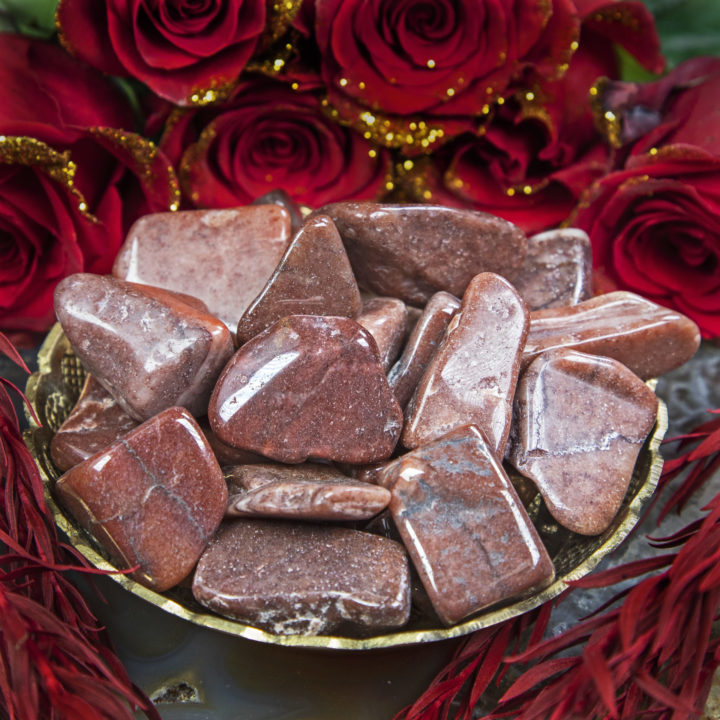 Medium Tumbled Red Aventurine