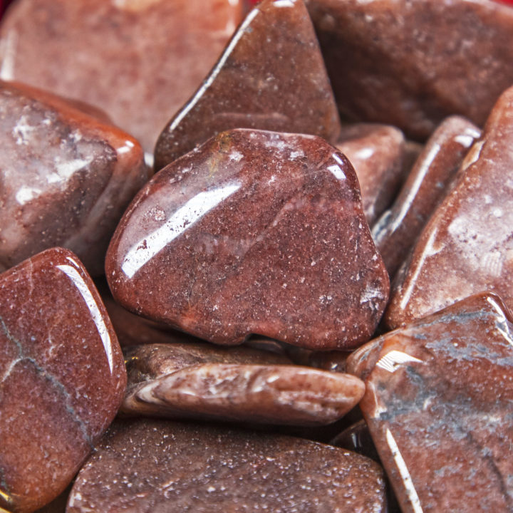 Medium Tumbled Red Aventurine