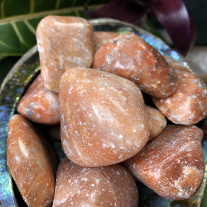 Tumbled Orchid Calcite