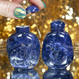 Sodalite Snuff Bottle