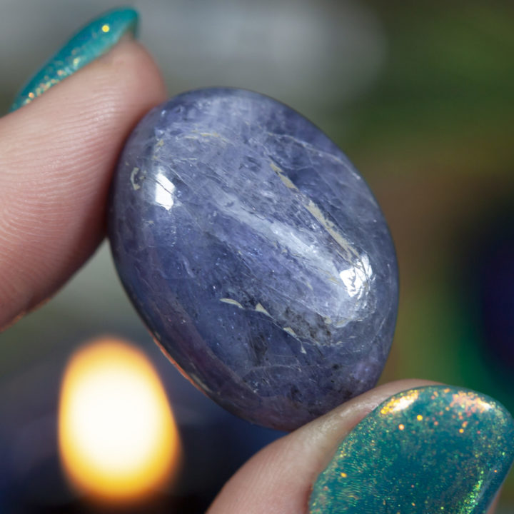 Tumbled Blue Tanzanite