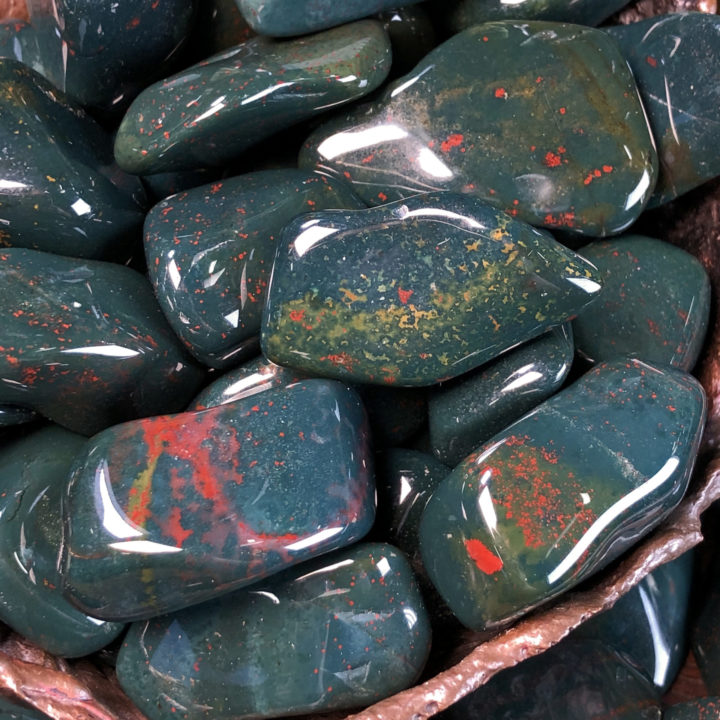 Bloodstone: Medium Tumbled