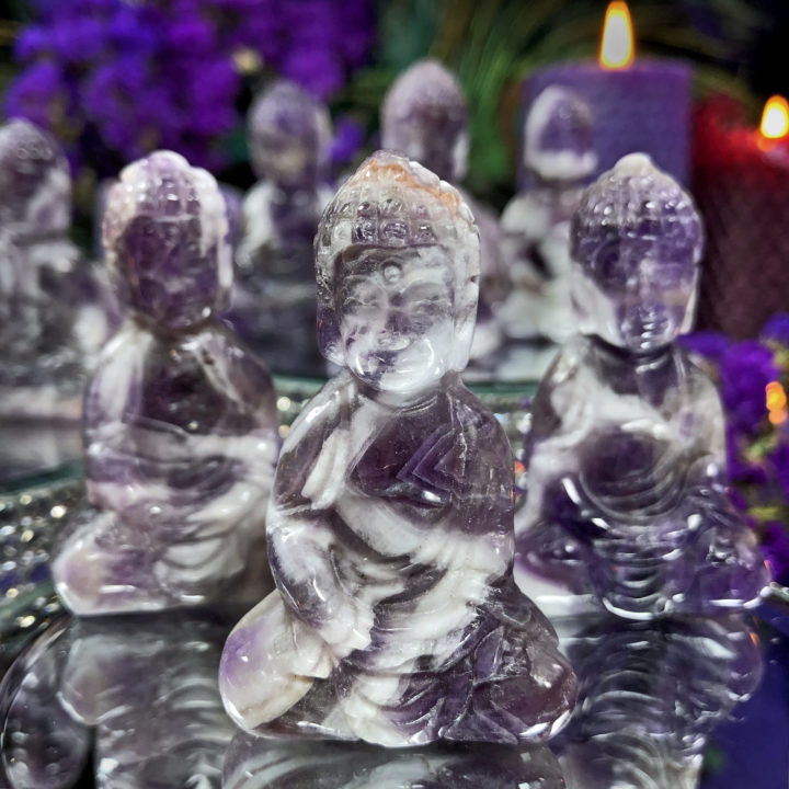 Dream Amethyst Higher Realm Protection Buddha