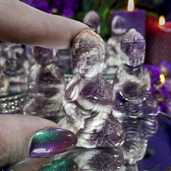 Dream Amethyst Higher Realm Protection Buddha