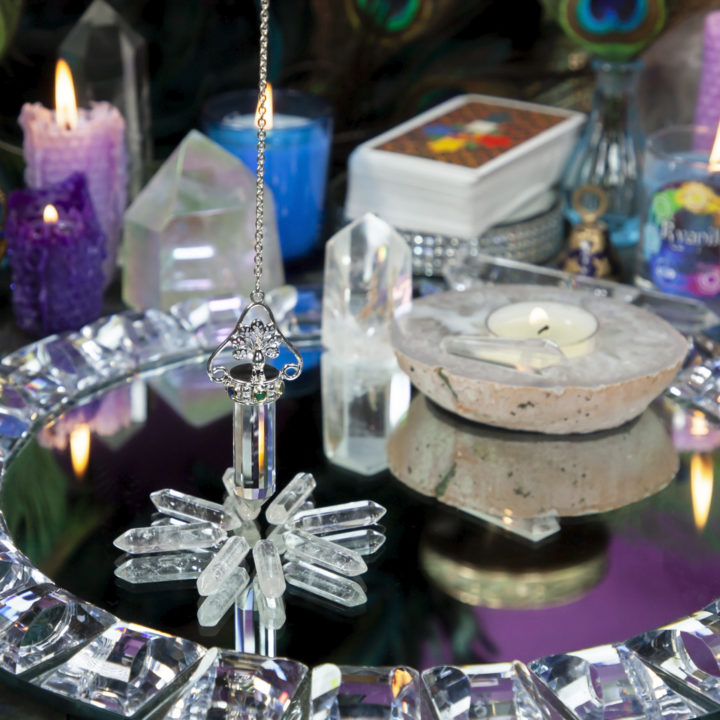 Priestess Peacock Pendulum