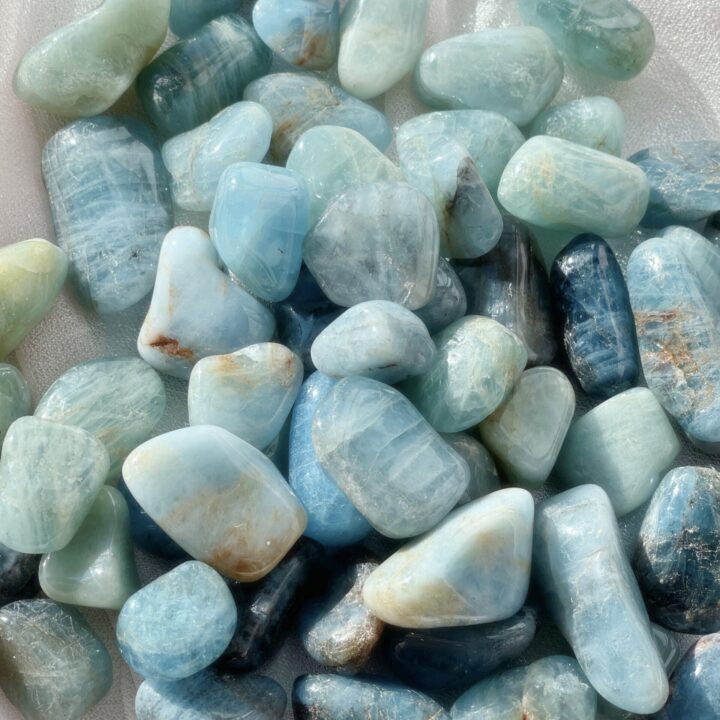 Tumbled Aquamarine