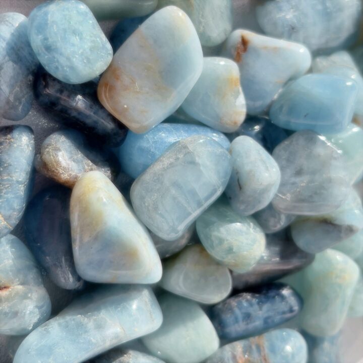 Tumbled Aquamarine