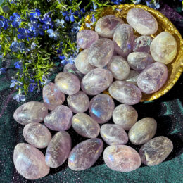 Tumbled Angel Aura Amethyst