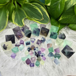 Natural Fluorite Octahedron