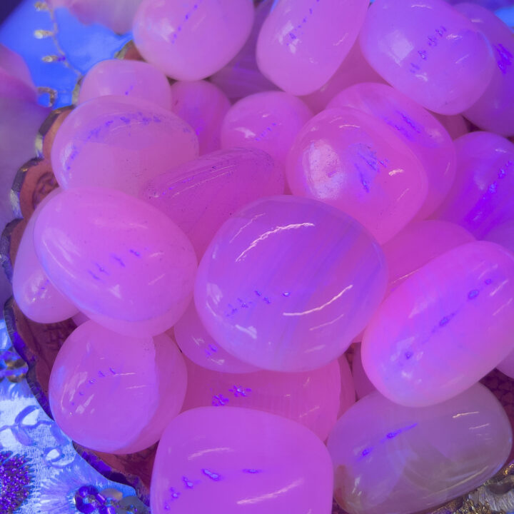 Tumbled Pink Mangano Calcite