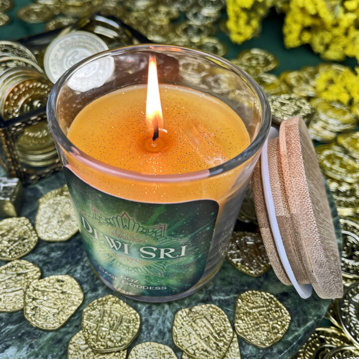 Dewi Sri Intention Candle