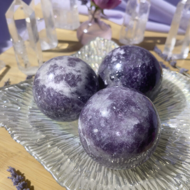 Lepidolite Serenity Sphere