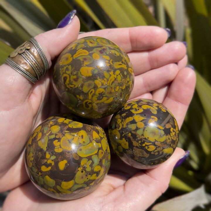 Rainbow Jasper Sphere