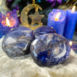 Sweet Dreams Sodalite Palm Stone