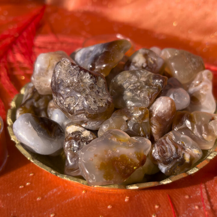 Tumbled Fire Agate