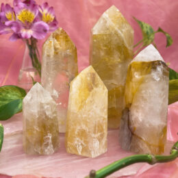 Wellness and Abundance Golden Healer Quartz Generator