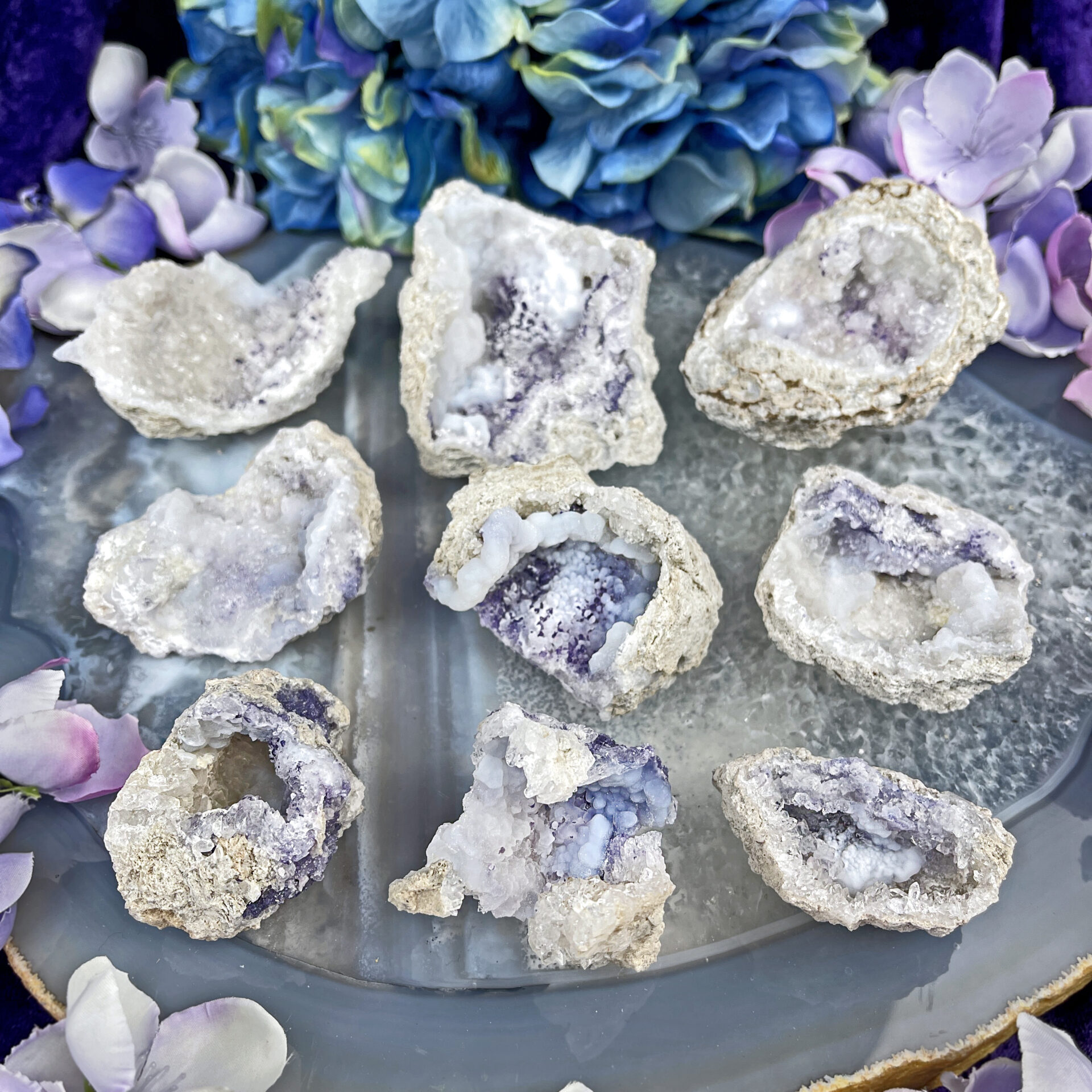 Angelic_Guidance_Chalcedony_and_Fluorite_Geode_DD_1of3_8_14 Angelic Guidance Chalcedony and Fluorite Geode