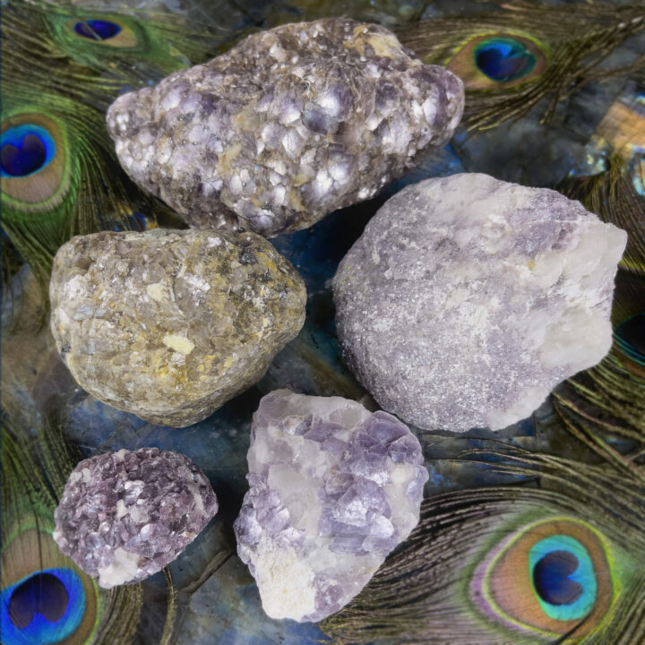 Bubble Lepidolite Magic