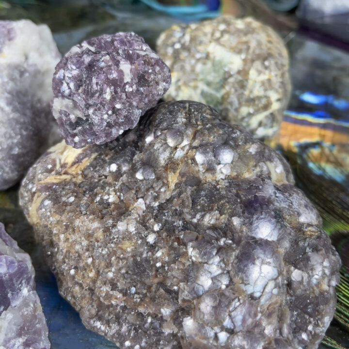 Bubble Lepidolite Magic