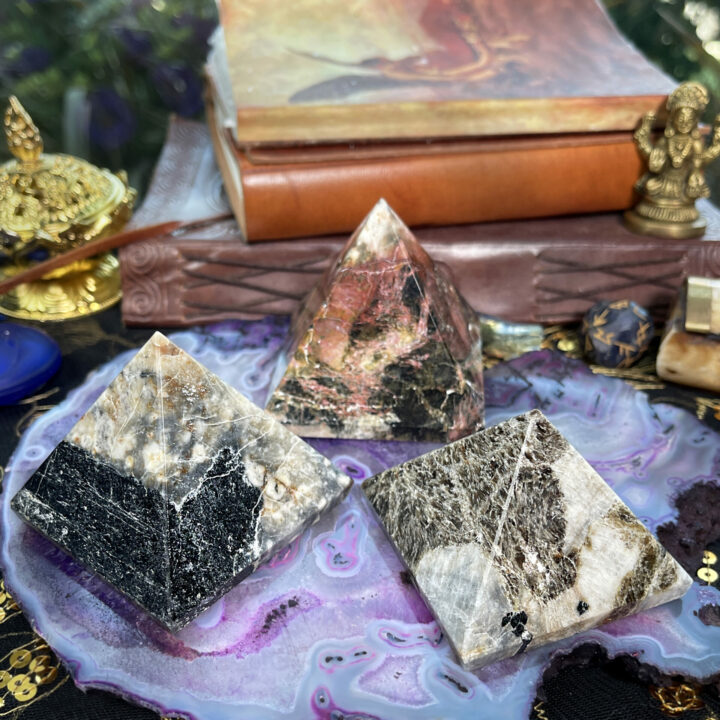 Black Tourmaline Alchemy Pyramid