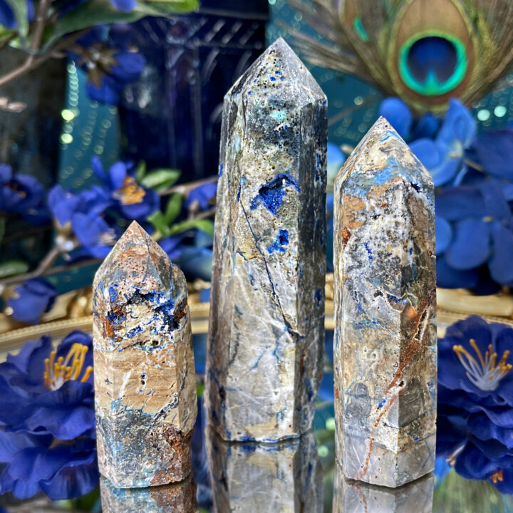 Grounded Priestess Azurite and Hematite Generator