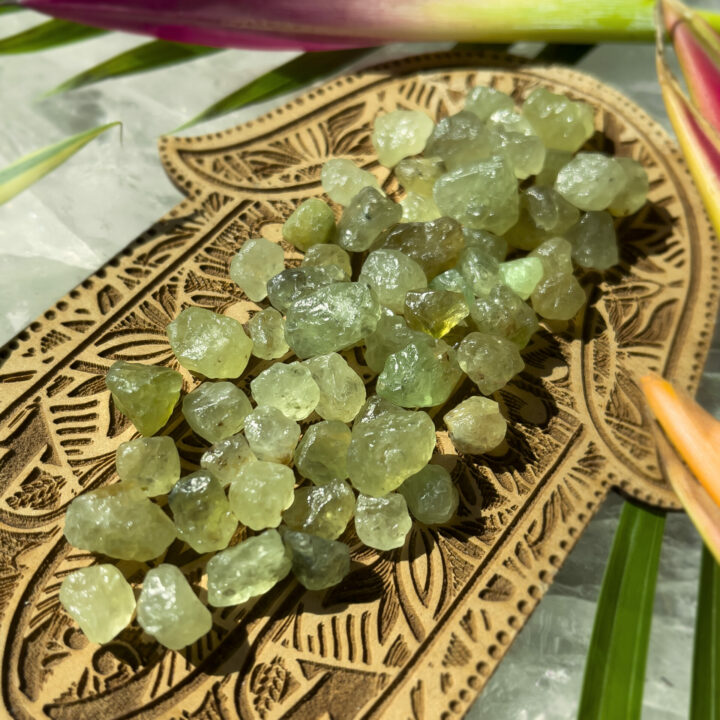 Natural Green Grossular Garnet