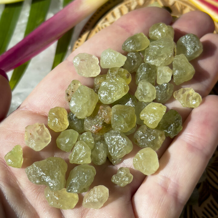 Natural Green Grossular Garnet