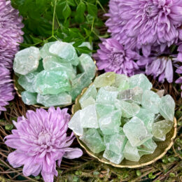 Natural Green Calcite