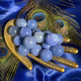 Third Eye Opening Mini Blue Agate Sphere