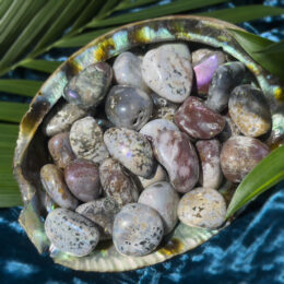 Tumbled Angel Aura Ocean Jasper